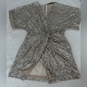 Zara Shimmering  Sequin Dress